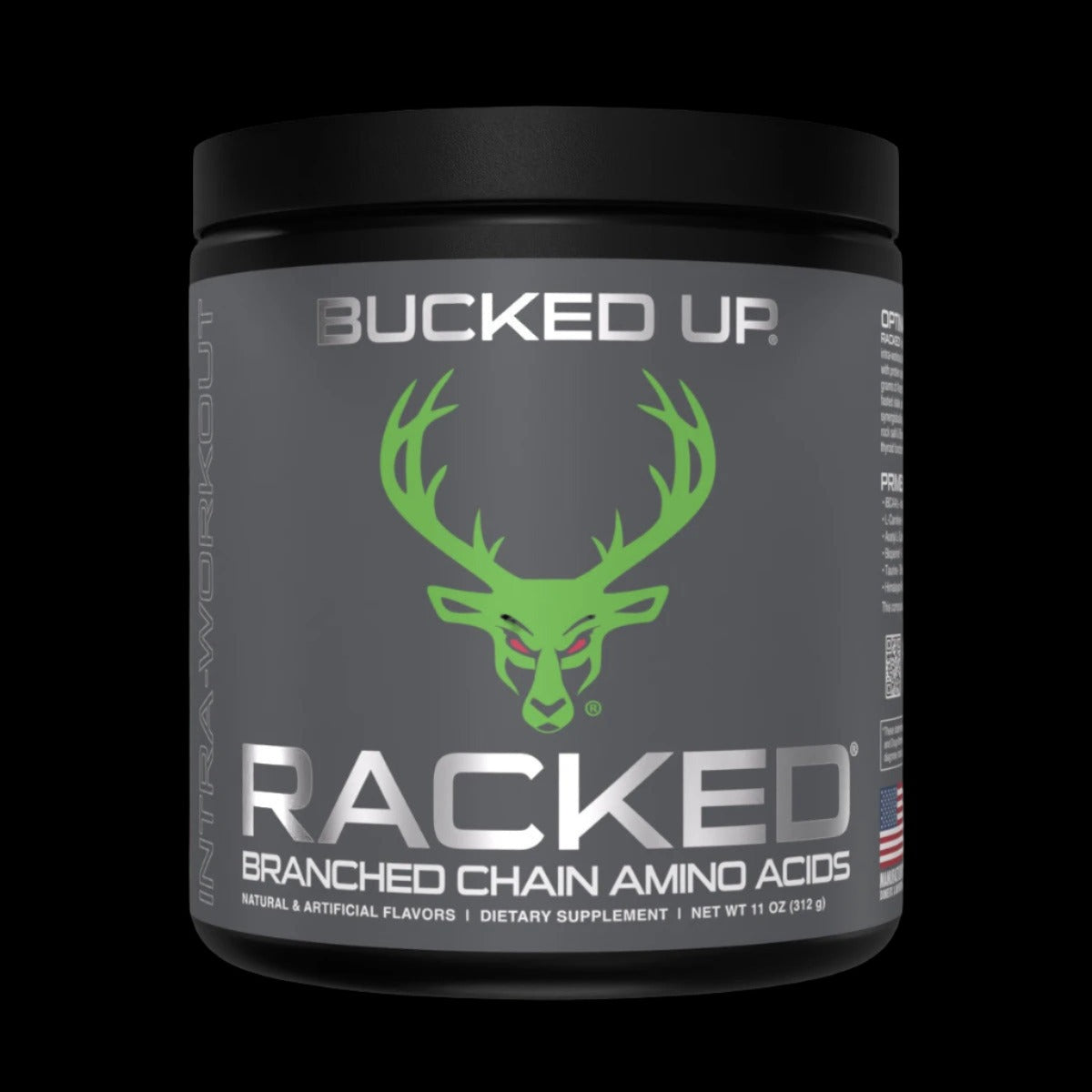 Bucked Up RACKED BCAAs For Muscle Recovery Fitness Supplement