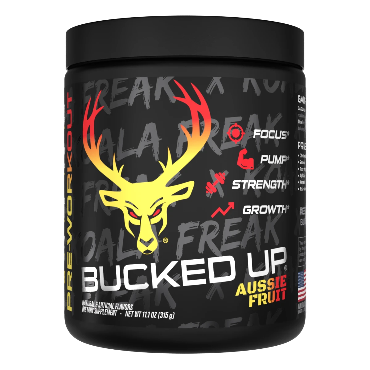 Bucked Up Pre-Workout Original [30 Servings]