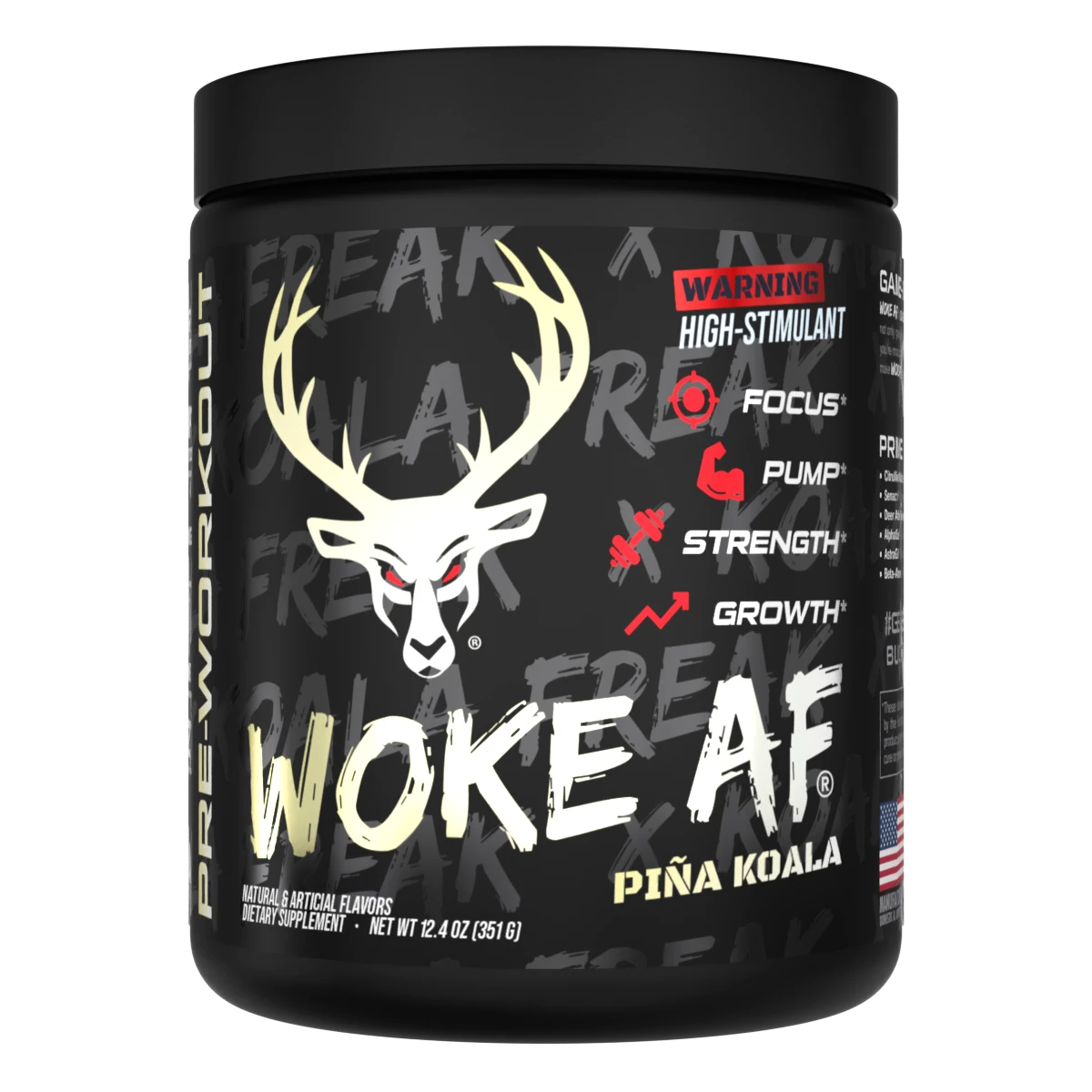 Bucked Up Woke AF Pre-Workout 2025