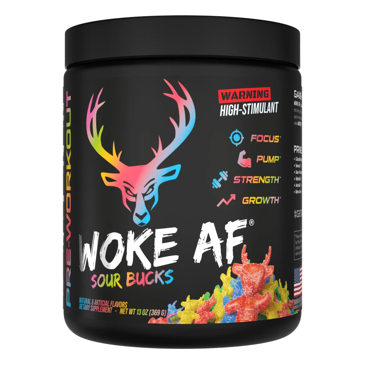 Bucked Up Woke AF Pre-Workout 2025